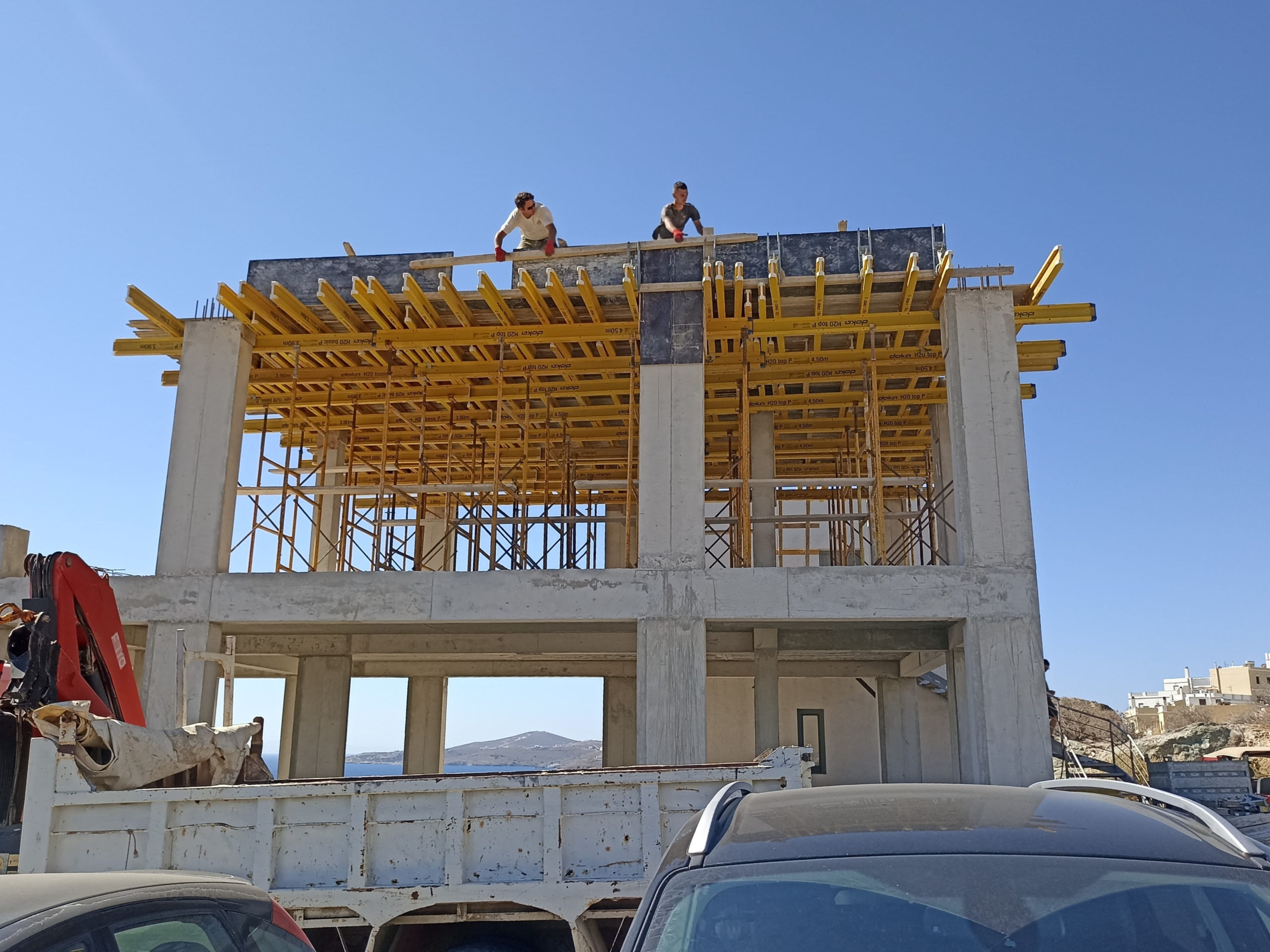 Κατασκευή διώροφης κατοικίας στην Δόξα Σύρου gallery