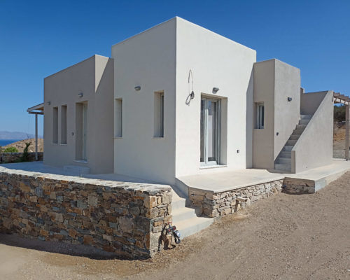 Κατασκευή κατοικίας στην Γκριζιανή Σύρου